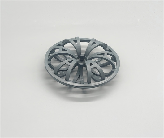 Pourquoi la bague rosette Teller en CPVC est-elle utilisée pour le traitement écologique des gaz d'échappement à haute température ?