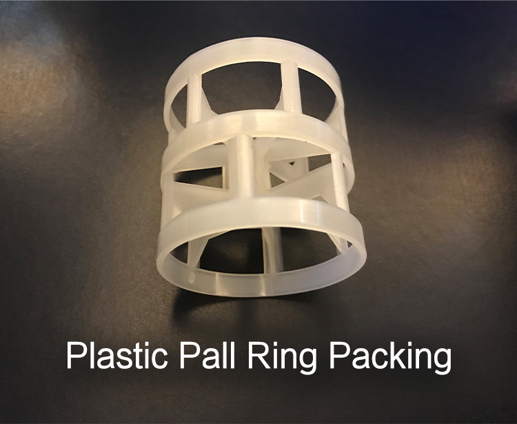 Emballage en anneaux plastiques Pall : PP, RPP et CPVC pour l’absorption et le lavage